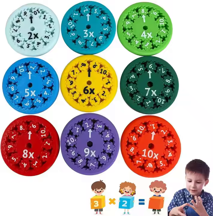 Educational Mathematics Sensory Toy for Kids - Deluxe Boxed Edition