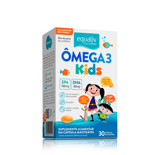 EQUALIV | Ômega Kids (30 Cápsulas)