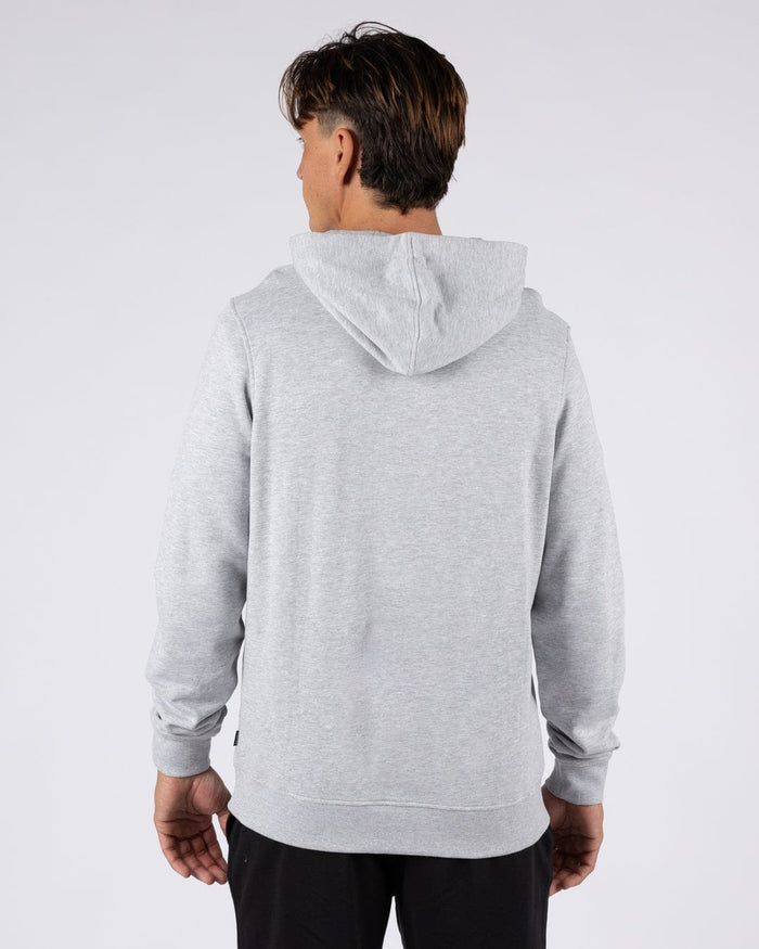 Essential Mens Pop Hoodie in Grey