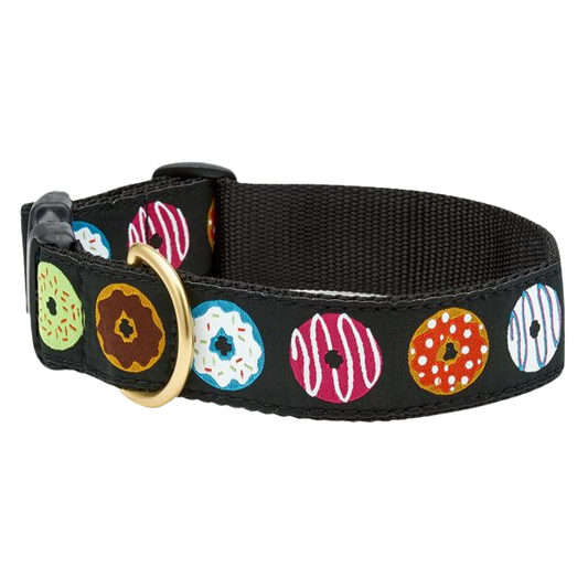 DONUTS-DOG-COLLAR-EXTRA-WIDE-LARGE-BREED