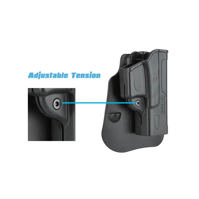 Cytac F-Speed hylster til G-serie, sort, pistoltilbehør