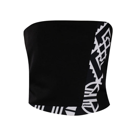 Fabrosanz: Black Nguni Print Tube Top