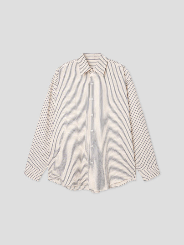 Fine Stripe Relax Shirt