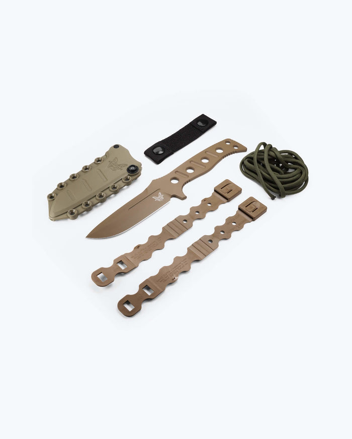 Eighth product image showing an exploded view of the knife
