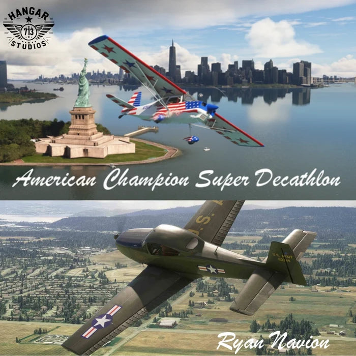 Flight Add-on Bundle by AERGES Engineering / TFDi / Hangarstudios 713