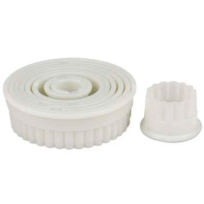 Fluted Round Cutter Set - 9 Piece