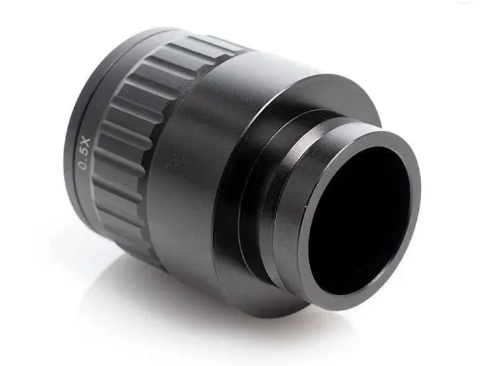 Focusable C-mount Trinocular Pipe with 0.5x Lens for i4 Trinocular Microscope