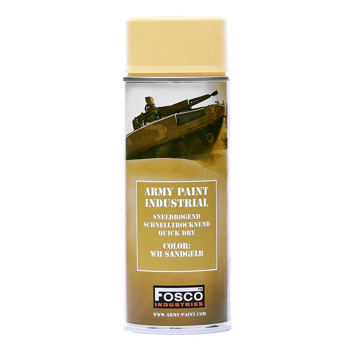 Fosco maling sand gul 400 ml spraydåse