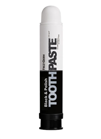 Frezyderm Toothpaste Black & Polish Toothpaste, για Άμεση Λεύκανση με Ενεργό Άνθρακα, 75ml
