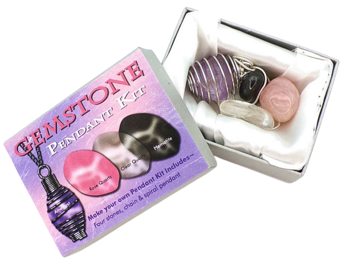Gemstone Build Your Own Crystal Pendant Kit