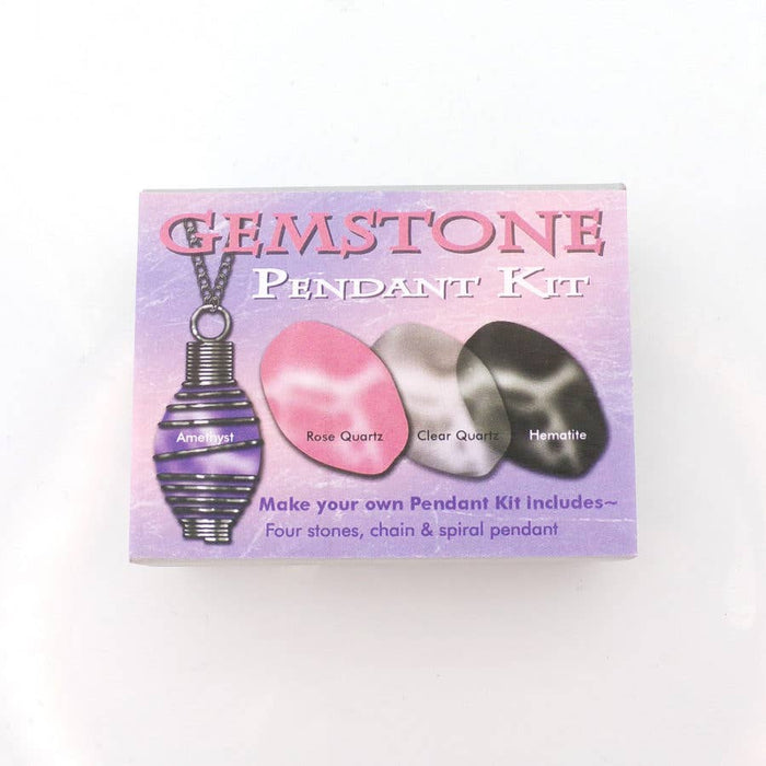 Gemstone Build Your Own Crystal Pendant Kit