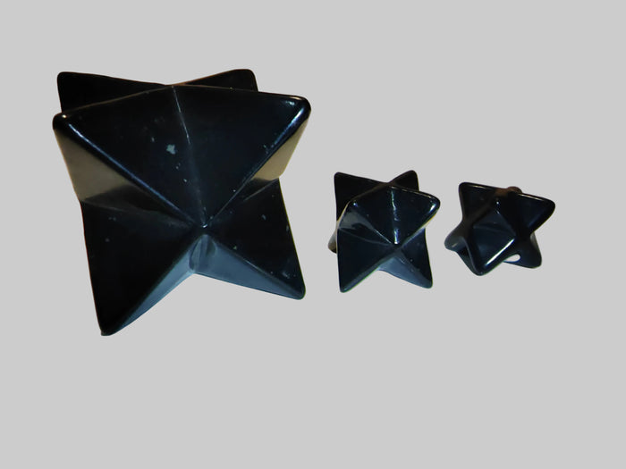 shungite merkaba star shapes