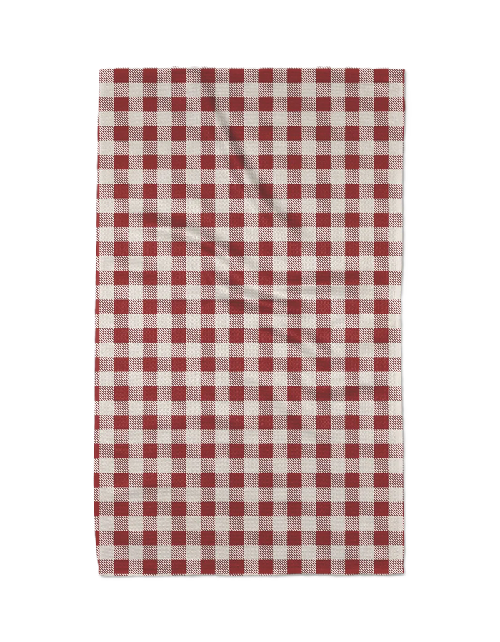 Gingham Red