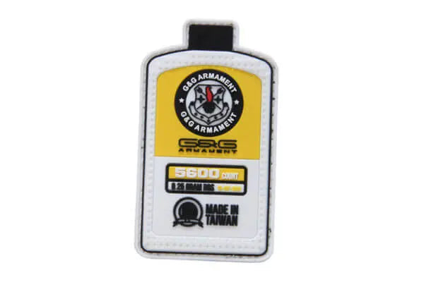 G&G 0,25g PVC Patch, ligner nye kugler