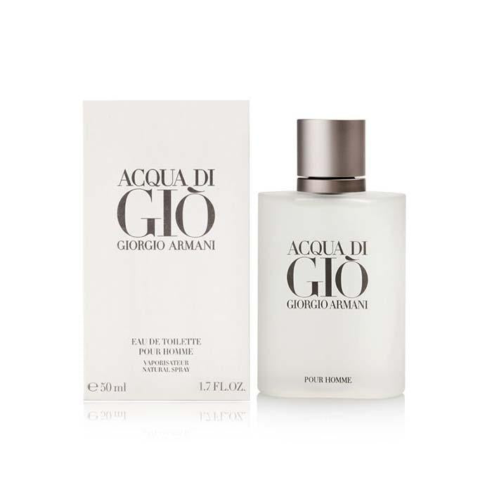 Giorgio Armani - Acqua di Gio Homme Edt Spr - box and bottle packaging