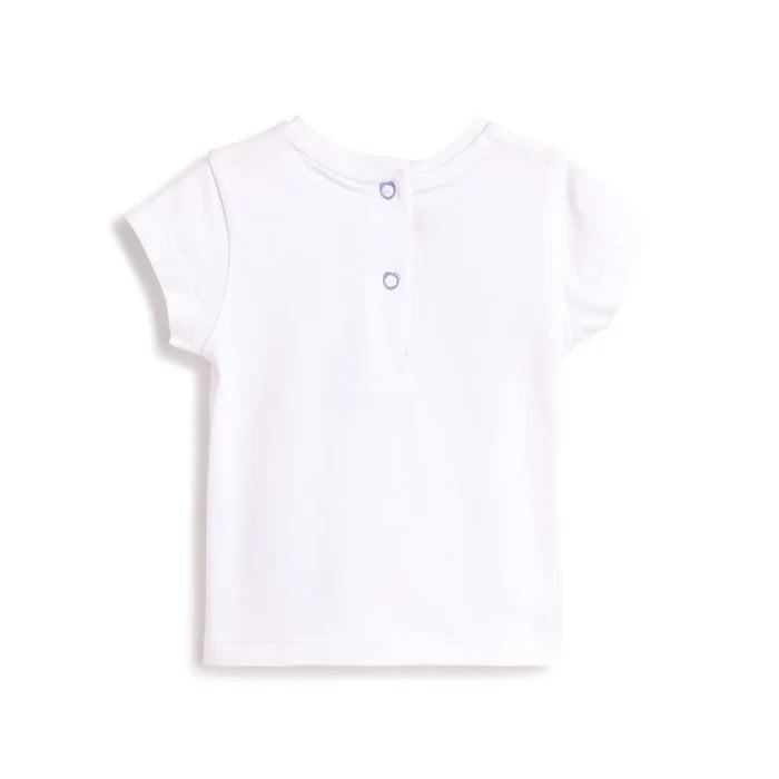 Girls Graphic Printed Cotton T-shirt