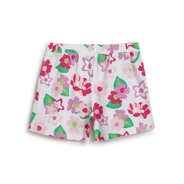 Girls Pack Of 3 Printed Cotton Shorts