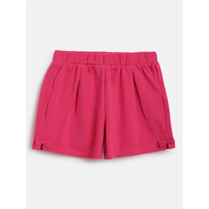 Girls Pack Of 3 Printed Cotton Shorts