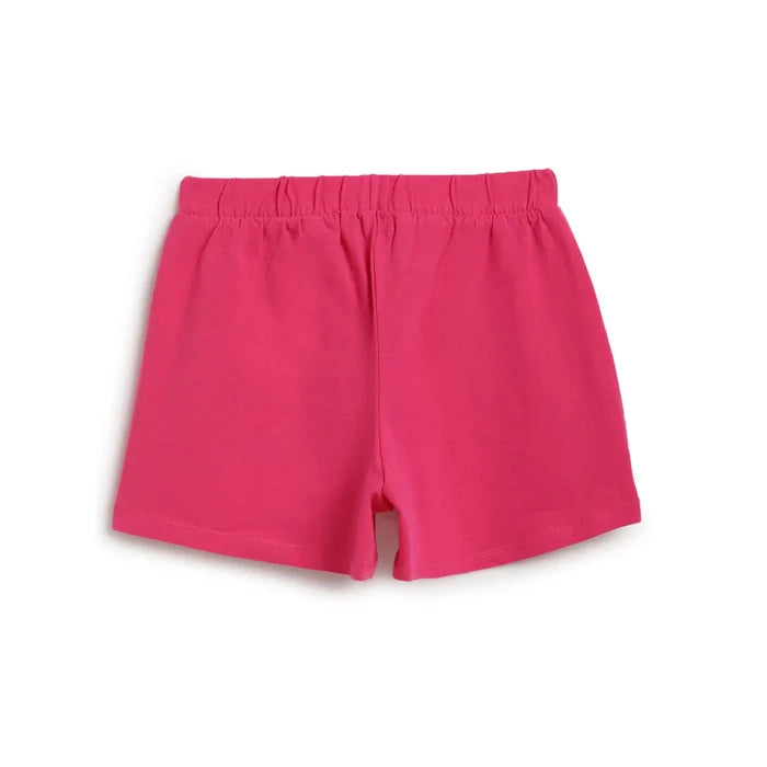 Girls Pack Of 3 Printed Cotton Shorts