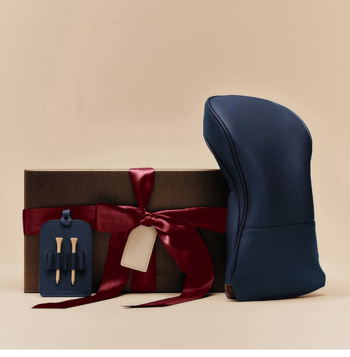 Golf Essentials Gift Set Navy Blue