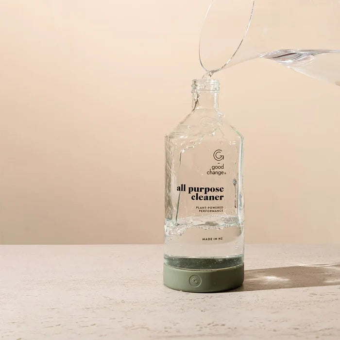 Good Change Store - Reusable Blank Glass & Silicone Spray Bottle (500ml)