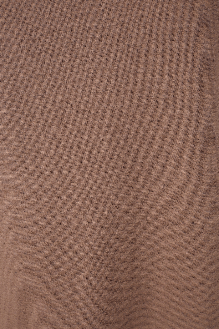 Grey Mirante Padded Shoulder Front Slit Maxi Dress_8