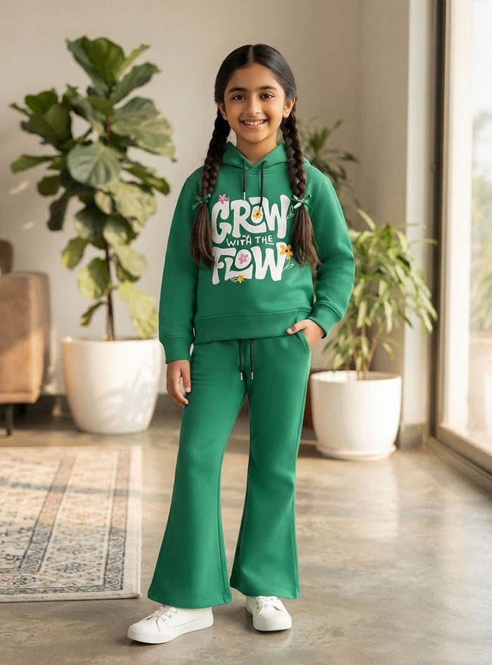 Grow & Bloom Girls Hoodie Set