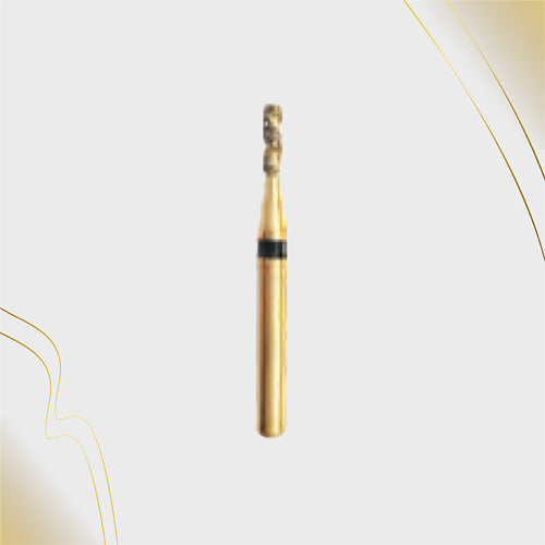 H/109-010XC | (H835) 10-Pk , Multi use Gold Diamond Burs. Spiral Shaped