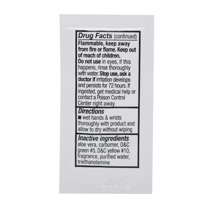 Hand Sanitizer Packets (10/Bag)