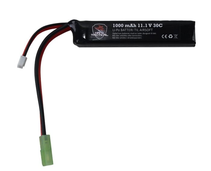 Hank Tactical, 11,1V LiPo, 1000 mAh, Stang Hank Tactical