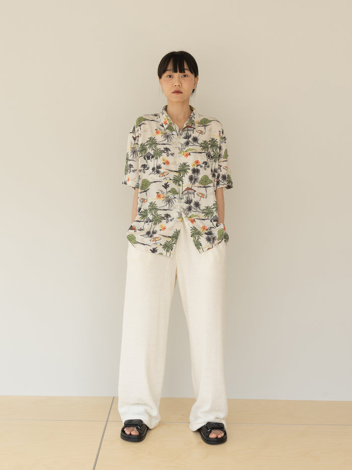 Hawaiian Shirt - Ivory