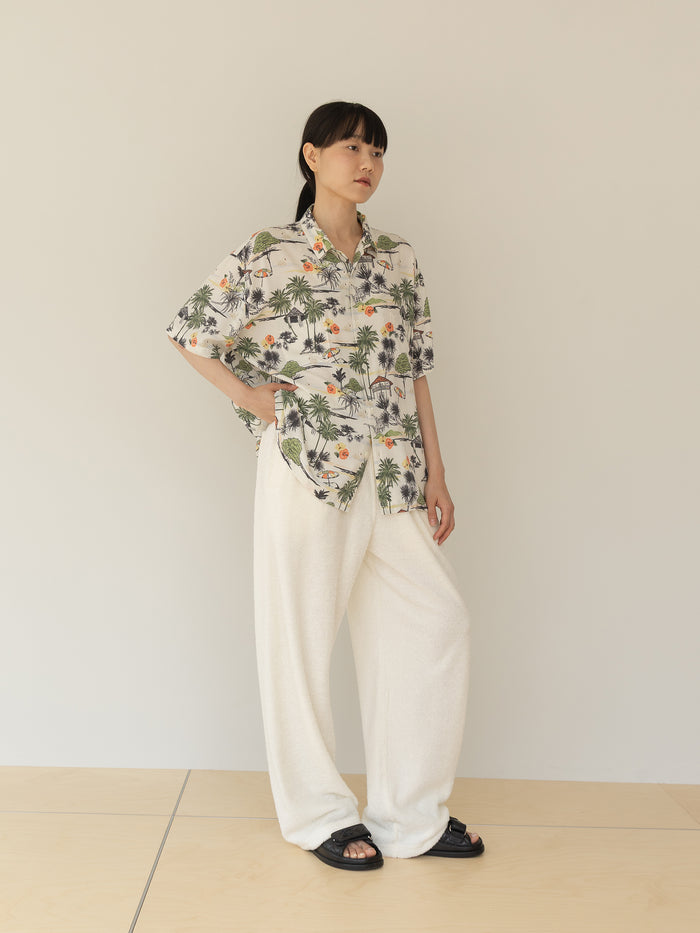 Hawaiian Shirt - Ivory