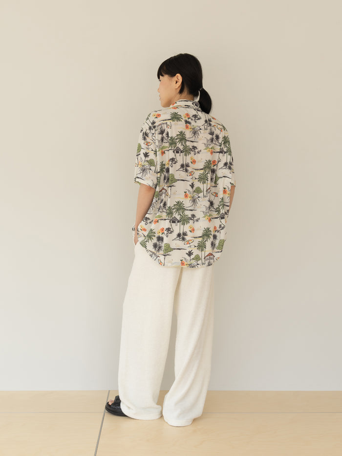 Hawaiian Shirt - Ivory
