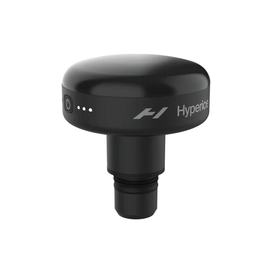 Heated Head Attachment | Hyperice designed for targeted heat therapy to soothe scalp and enhance relaxation during massage and recovery sessions.