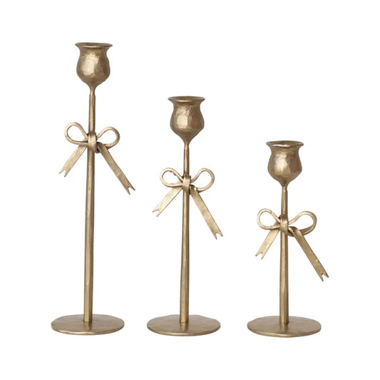 Heirloom Bow Taper Holders