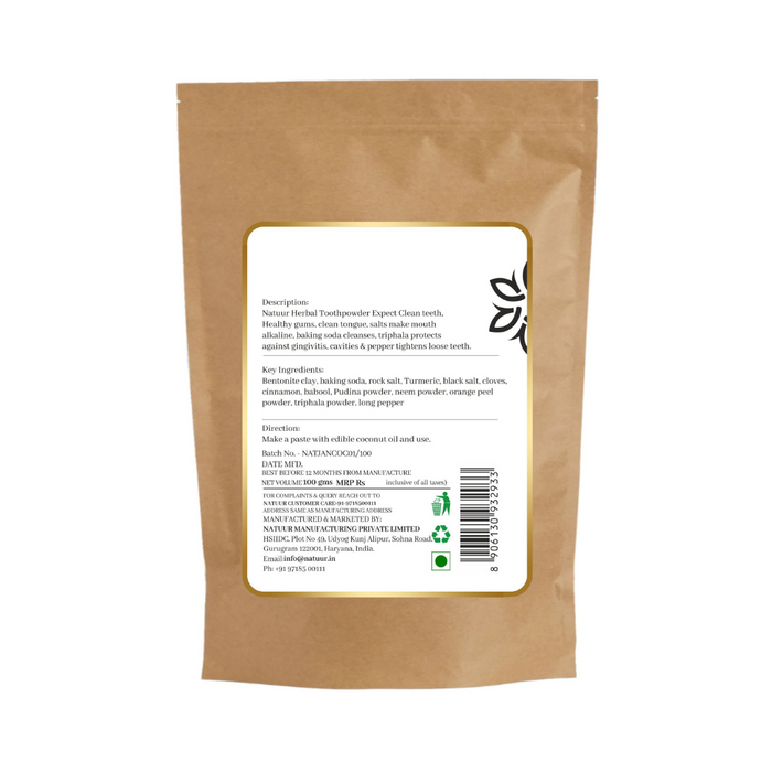 best Herbal toothpowder