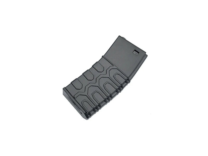 ICS M4 T4 Tactical Hi-Cap magasin, sort, 300 skud