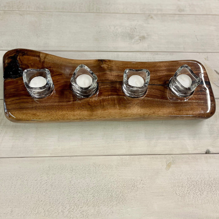 Stayner Vet Simcoe Country Black Walnut Truck Centre Piece