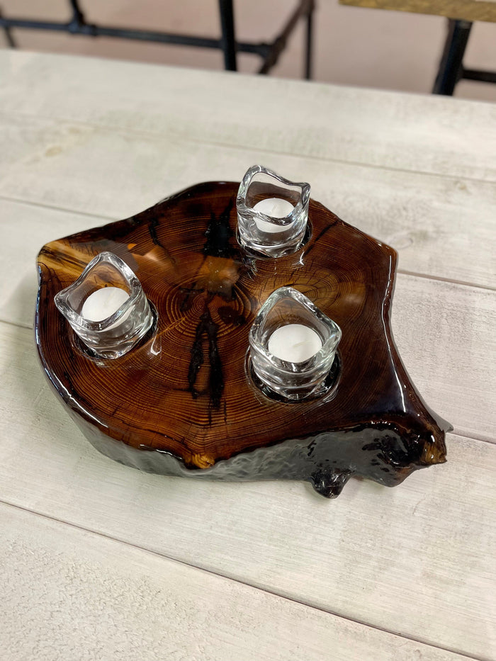 Stayner Vet Muskoka Submerged Hemlock Stump Centre Piece
