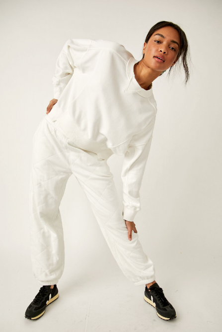 Intercept Pullover - White