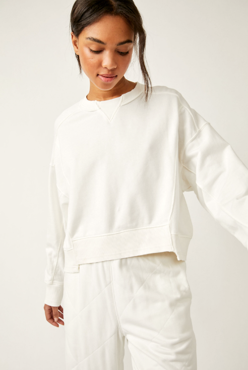 Intercept Pullover - White
