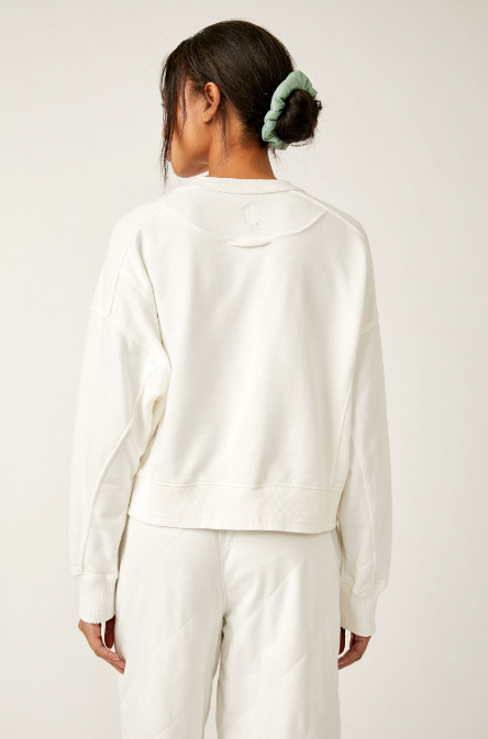 Intercept Pullover - White