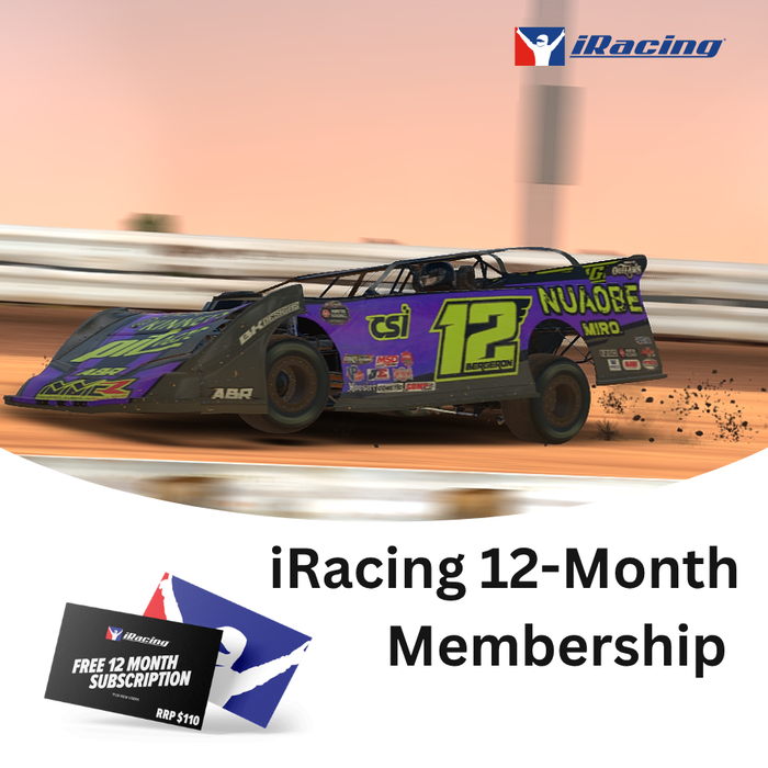 iRacing 12-month Membership - Addon Products