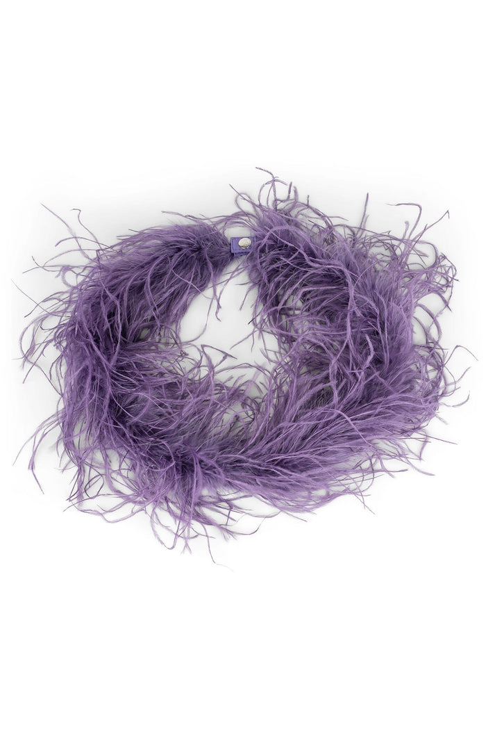 JOKESTER Jeffrey Campbell Choker Purple