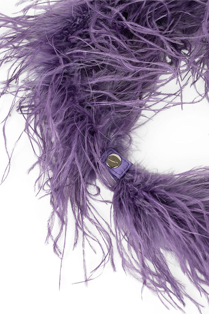 JOKESTER Jeffrey Campbell Choker Purple
