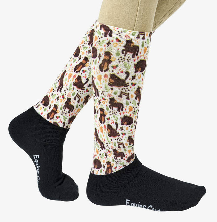 JPC Equestrian - Equine Couture Children's OTC Boot Socks