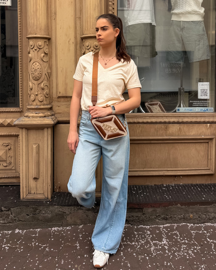 KABELKA REPLAY CROSSBODY DIAMOND S LOGEM