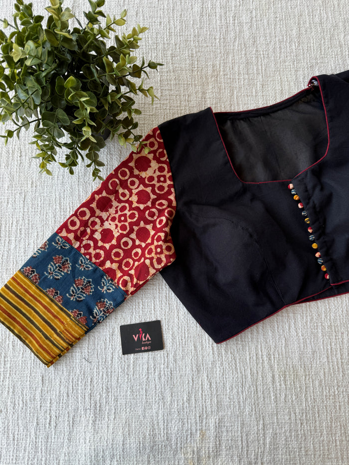 Kadambari patch work blouse