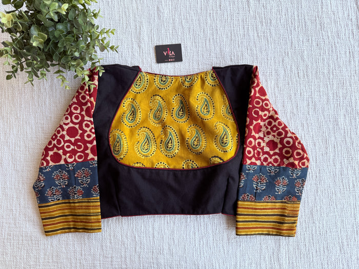 Kadambari patch work blouse