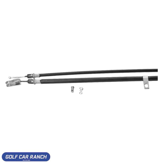 103528702 DRIVER SIDE BRAKE CABLE ASSEMBLY CLUB CAR BRAKE CABLE - CC